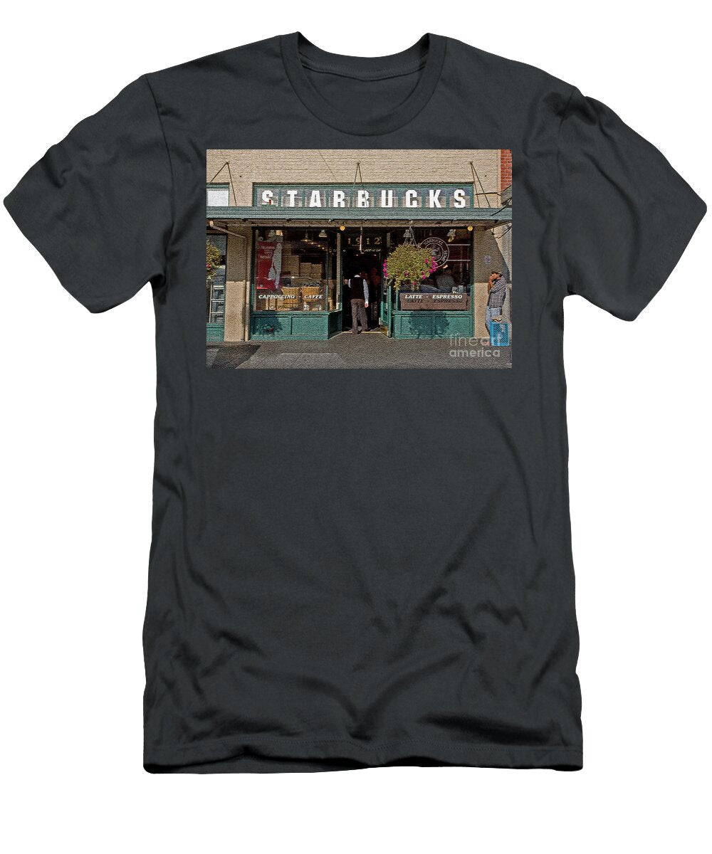 0370 First Starbucks Steve Sturgill T-Shirt