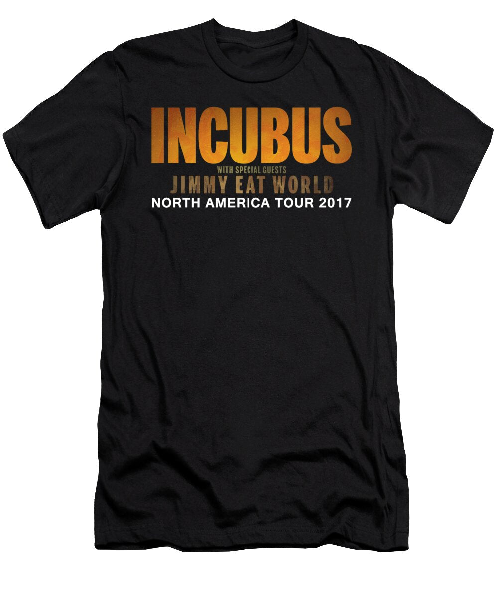 09 Incubus Jimmy Eat World Revan Dregita T-Shirt