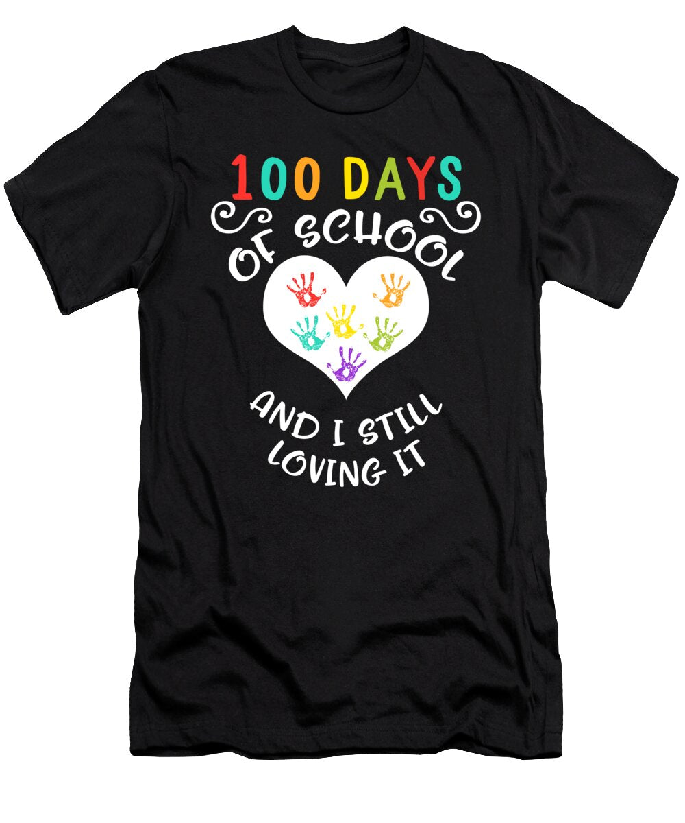 1 100 Days of School and I Still Loving It Gift for Girls Boys Virtual Teacher Appreciation Distance Learning Sifou Store T-Shirt
