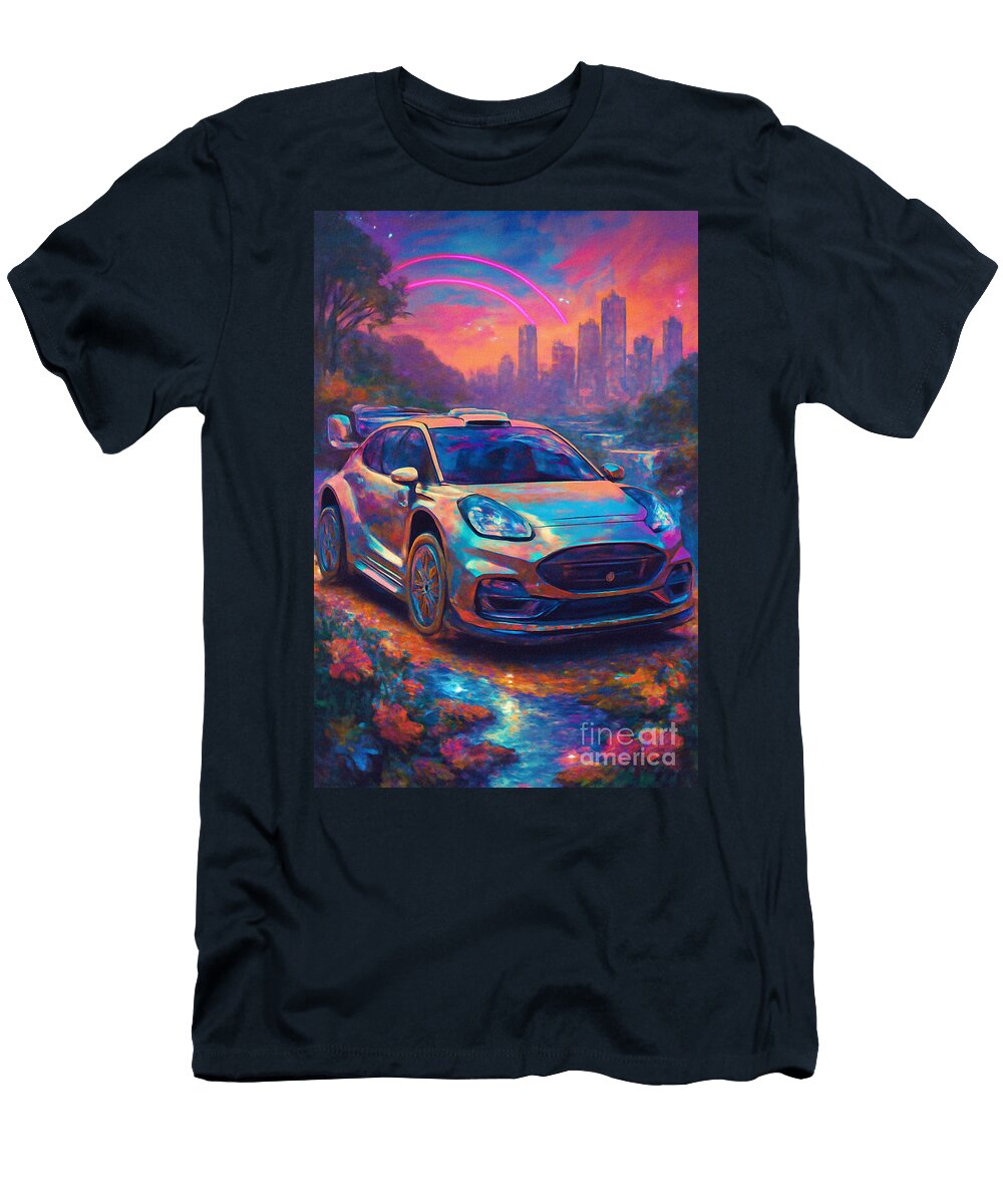 1 2022 Ford Puma Hybrid Rally1 Ola Kunde T-Shirt