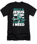 1 850 Cc and Jesus Thats All I Need Racer Snowmobile Riding Graphics Lab T-Shirt