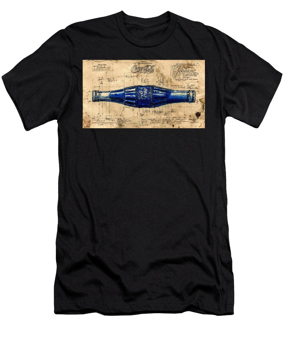 1 a Classic Vintage Cocacola Bottle Francis Middleton T-Shirt
