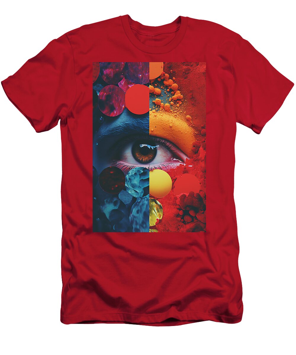 1 a Collect on of Colorful Mages W Th the Words 75bb015c 56e2 411d 861e 9a06505e4ff8 Romed Roni T-Shirt