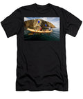 1 a Couple Sea Kayaks Along the Shores Lisa Seaman T-Shirt
