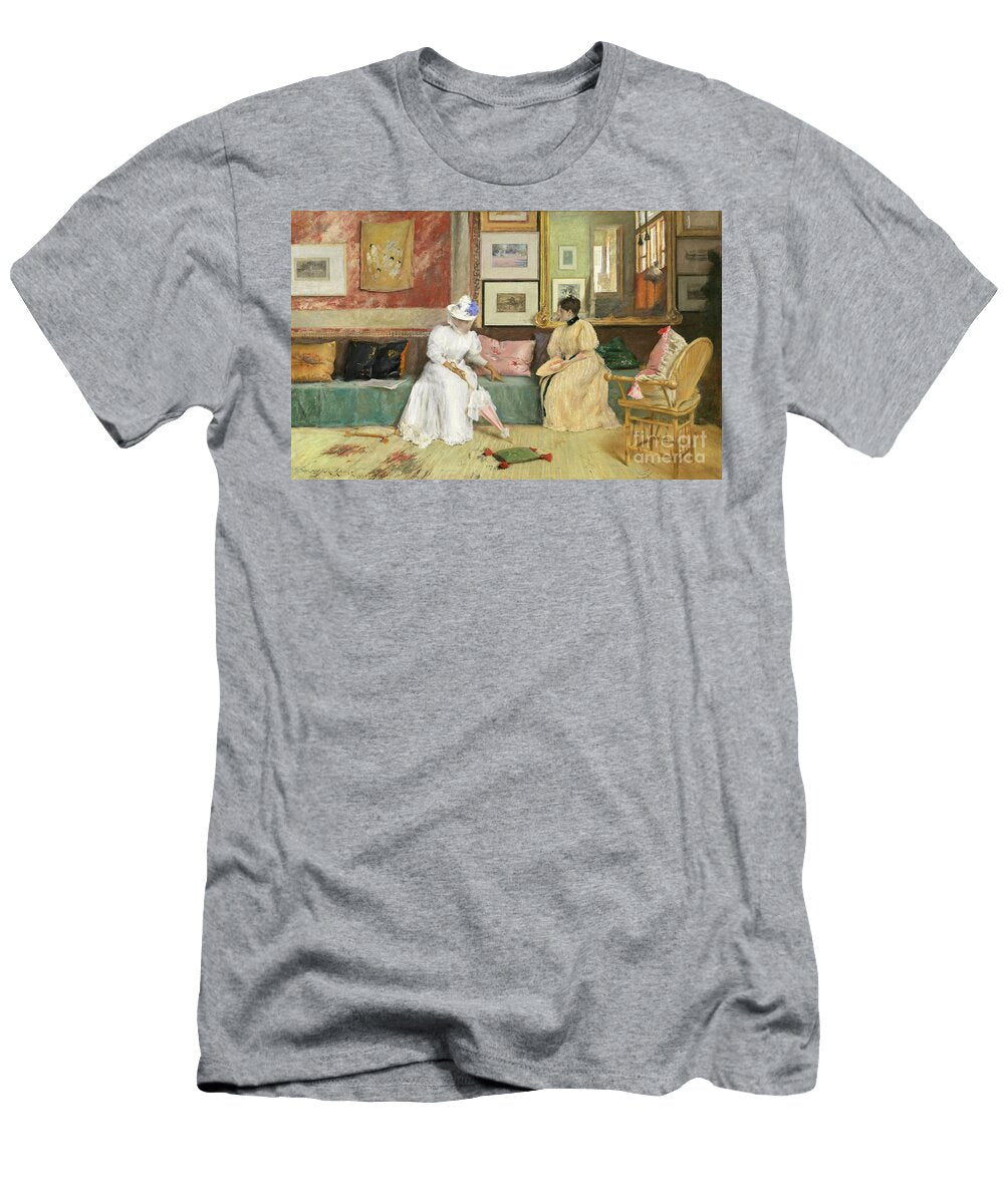 1 a Friendly Call 1895 William Merritt Chase T-Shirt
