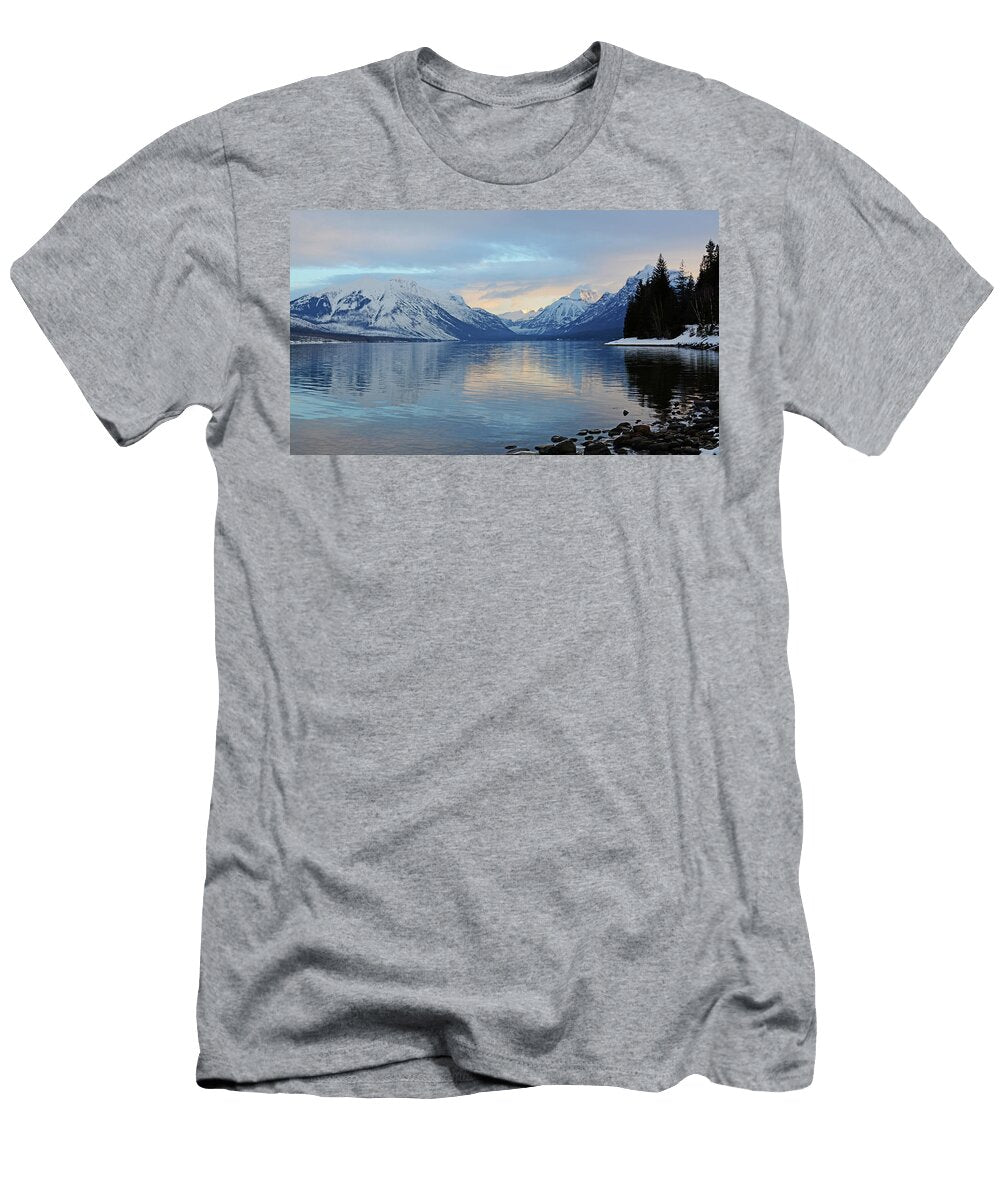 1 a Winters Day Whispering Peaks Photography T-Shirt