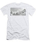 1 Abstract Cubes Flow in Bright White Background Michal Bednarek T-Shirt