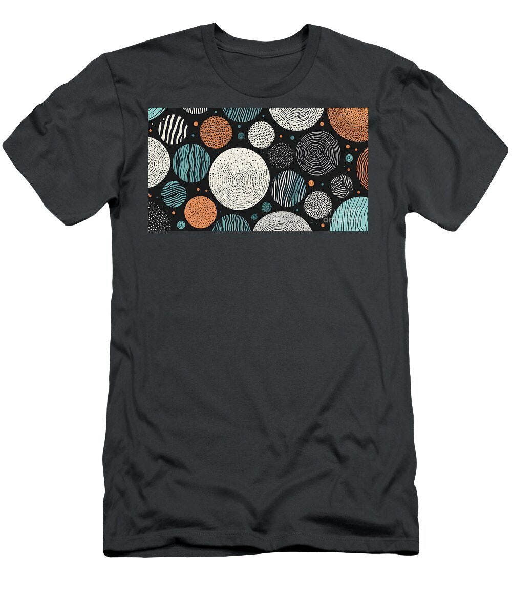 1 Abstract Geometric Background Abstract Modern Geometric Turgay Koca T-Shirt