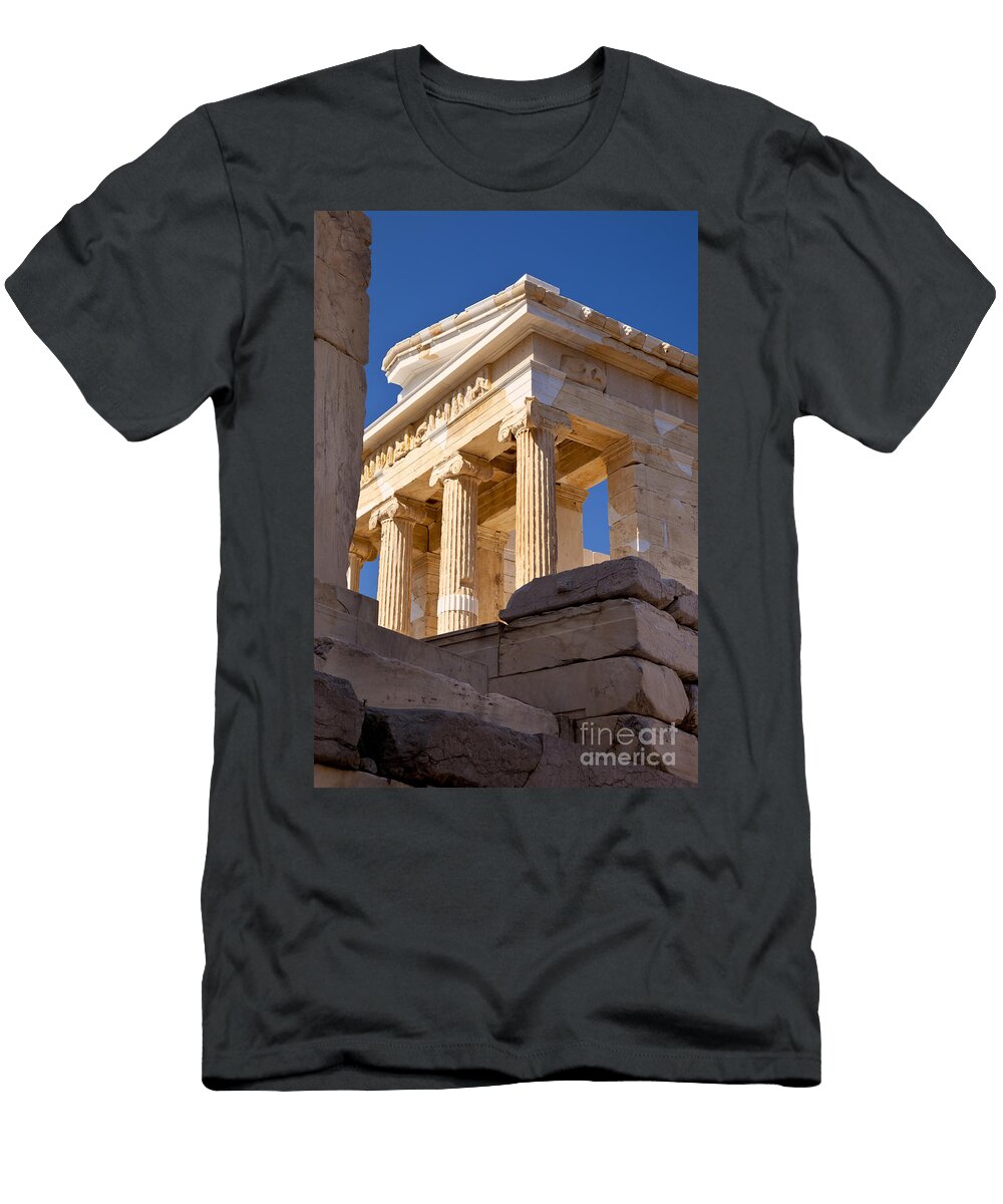 1 Acropolis Temple Brian Jannsen T-Shirt