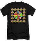 1 Acrylic Painted Round Colorful Jewel Patterns By Navinjoshi At Fineartamericacom Also Available O Navin Joshi T-Shirt