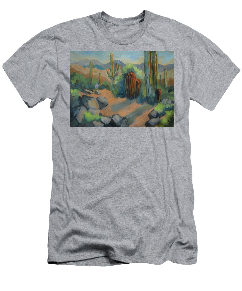 1 Afternoon Light Saguaro Diane Mcclary T-Shirt
