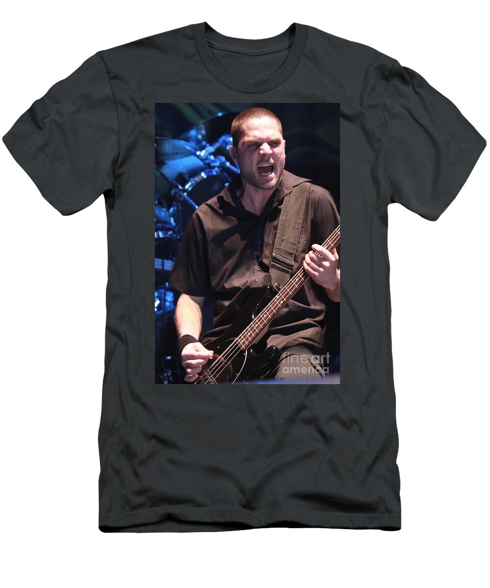 1 Anders Kjolholm Volbeat Concert Photos T-Shirt