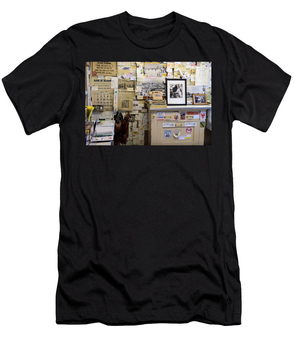 1 Angel Delgadillos Barber Shop Ricardmn Photography T-Shirt