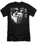 1 Angry Men Talking in the Shadows Csa Images T-Shirt