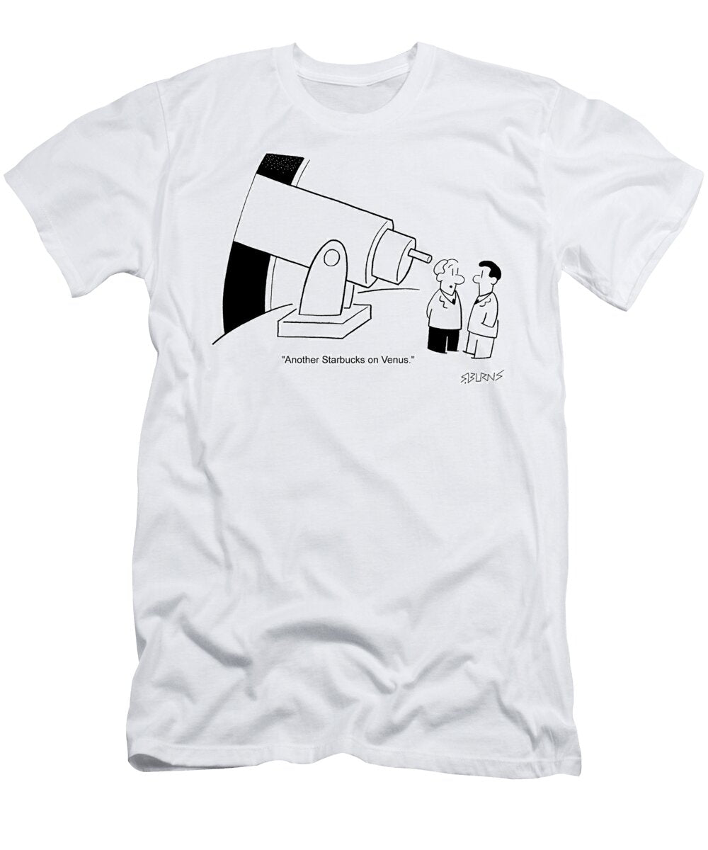 1 Another Starbucks on Venus Shannon Burns T-Shirt