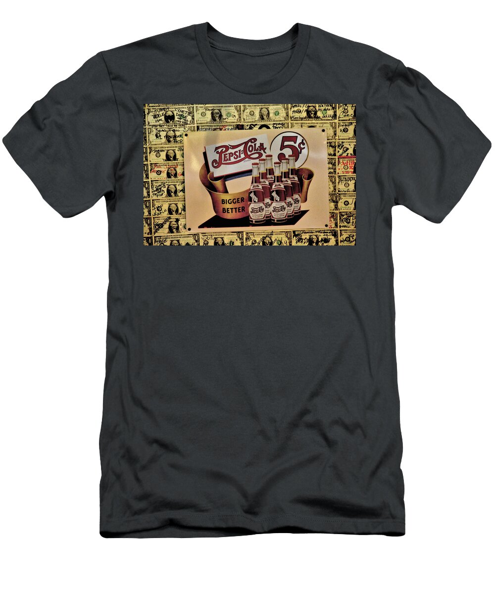 1 Antique Pepsi Sign Richard Jenkins T-Shirt