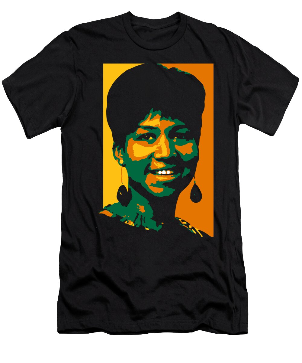 1 Aretha Franklin Pop Art Andika Bahtiar T-Shirt