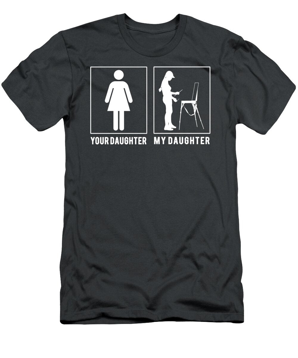 1 Artistic Marvels Your Daughter My Daughter Sketches the Imagination Awesome Store T-Shirt
