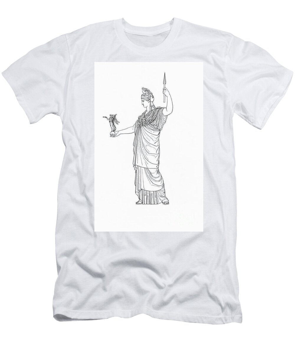 1 Athena Greek Goddess Photo Researchers T-Shirt
