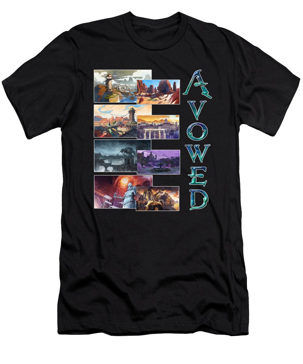 1 Avowed Role Playing Video Games Tejo Alam T-Shirt