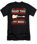 1 Bass Guitar Bassist Bass Player Crazy Squirrel T-Shirt