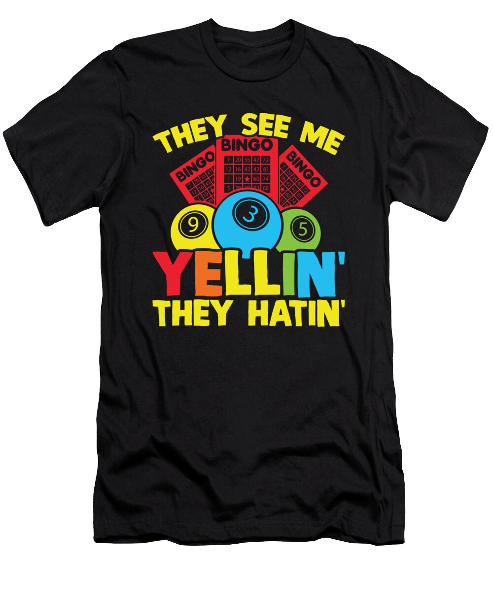 1 Bingo Player Funny Bingo Me T-Shirt