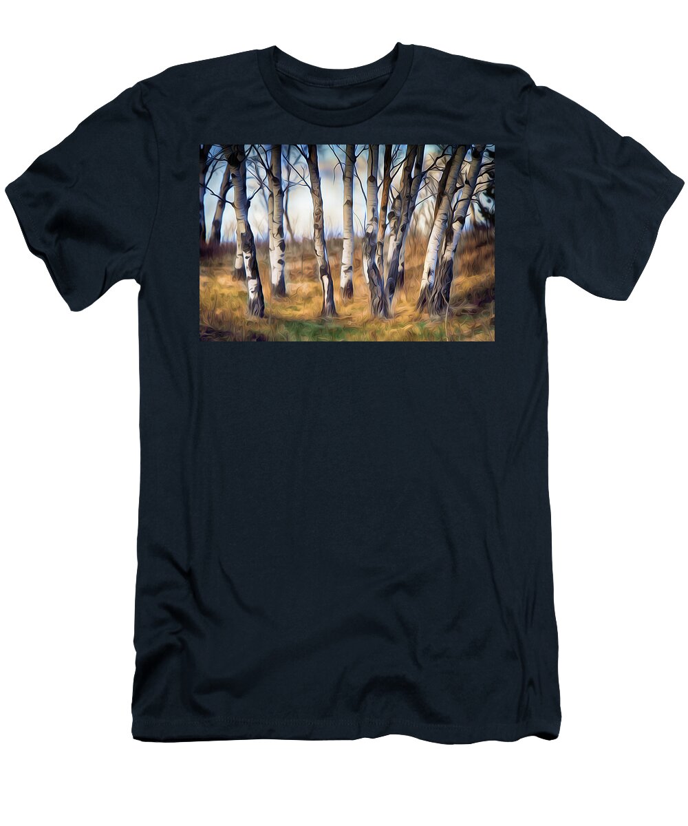 1 Birch Trees Naman Imagery T-Shirt