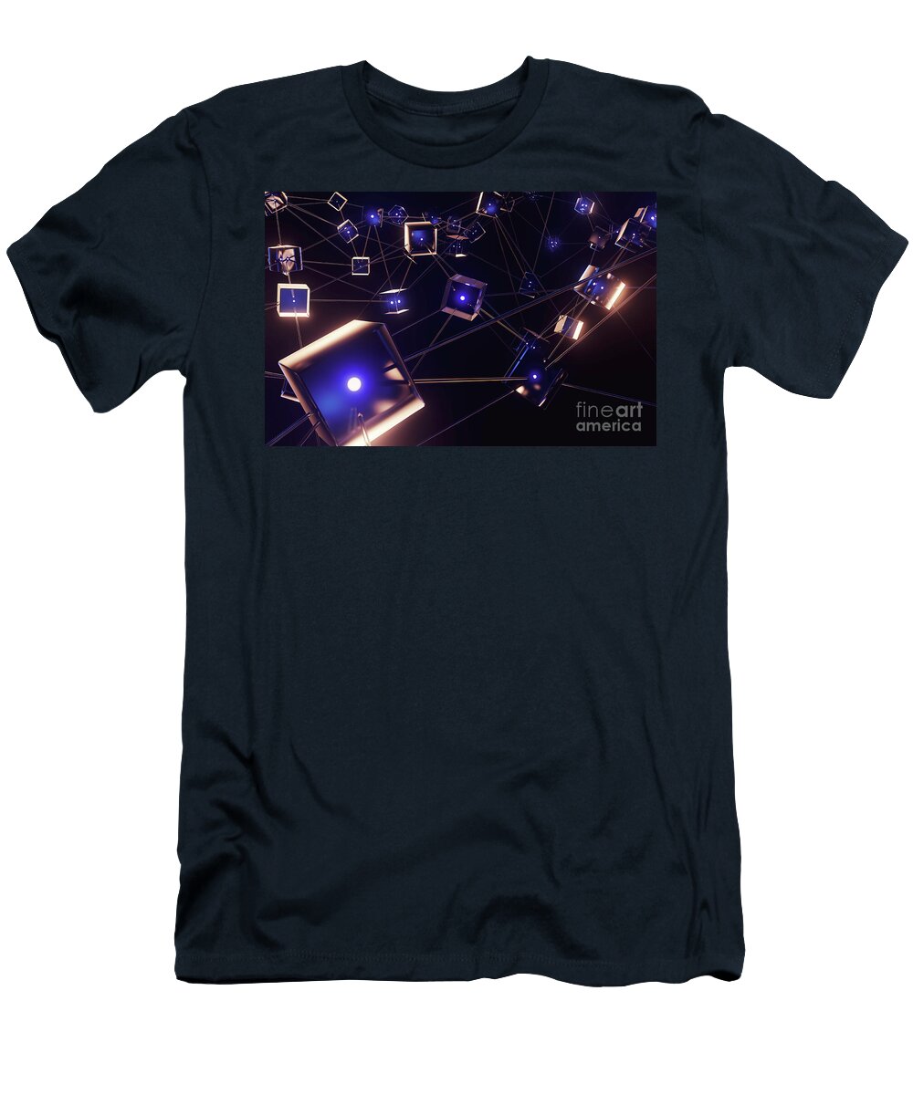 1 Blockchain Network Allan Swart T-Shirt