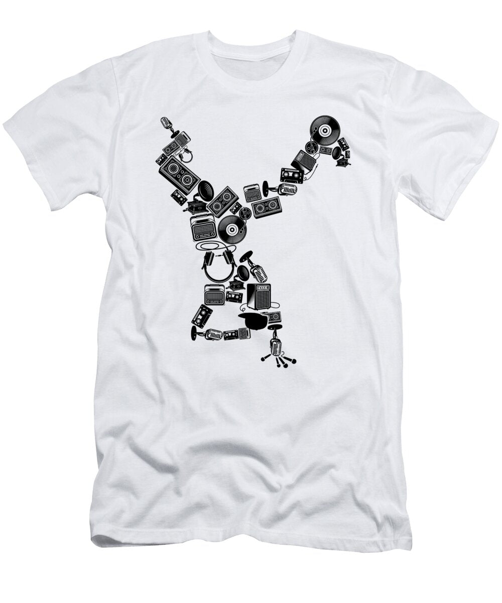 1 Breakdance B Boy Dance 80s Breakdancing Dancer Florian Dold Art T-Shirt