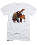 1 Buffalo Playing Piano Amir Faysal T-Shirt