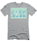 1 Busy Man on Telephone in Four Poses Csa Images T-Shirt