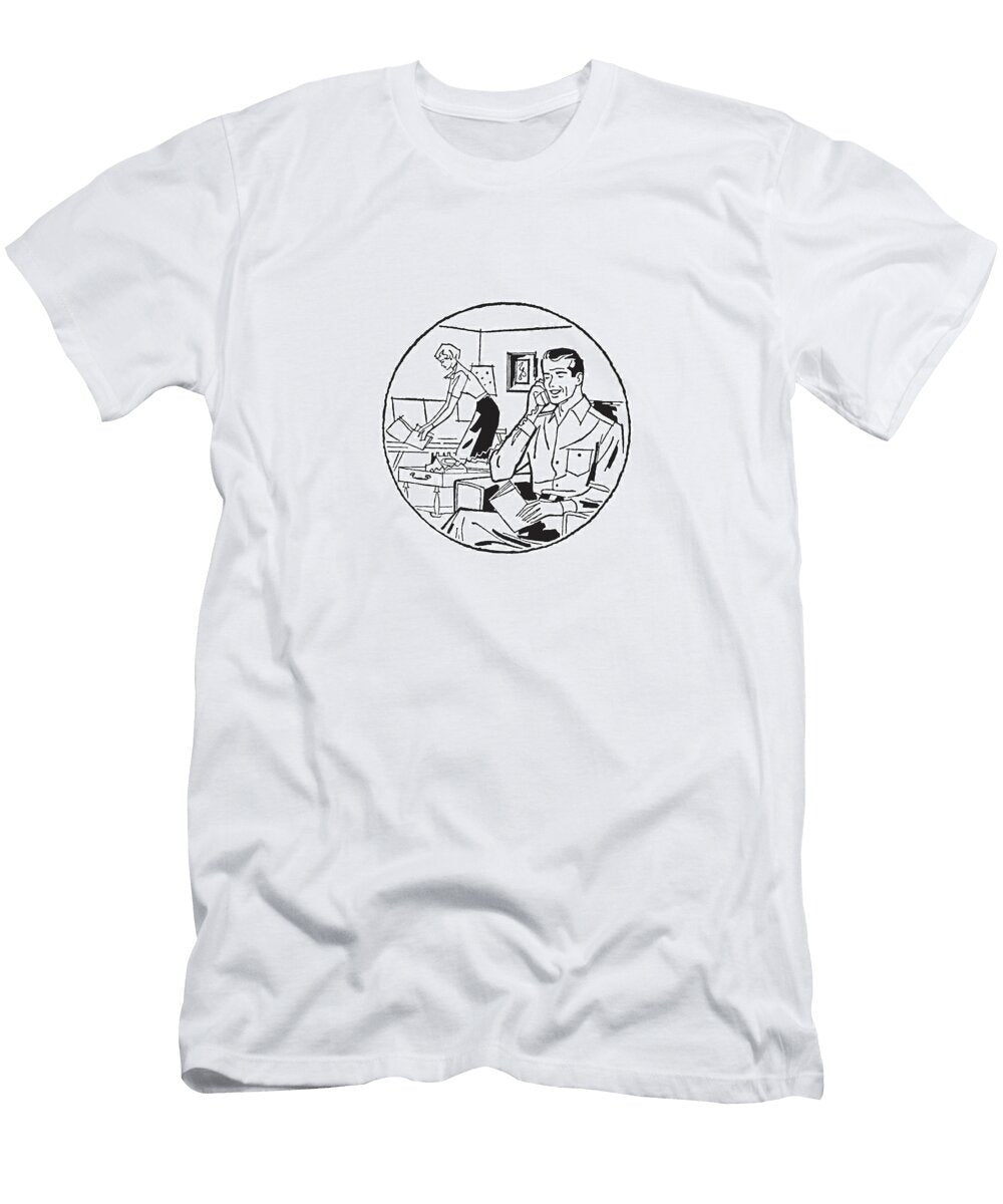 1 Busy Office Csa Images T-Shirt