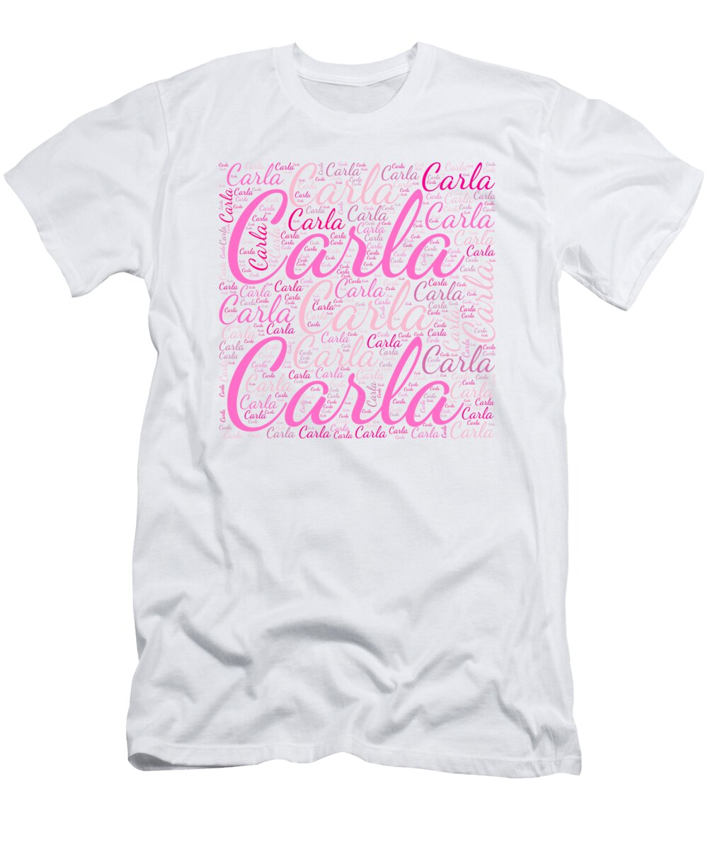 1 Carla Names Without Frontiers Vidddie Publyshd T-Shirt