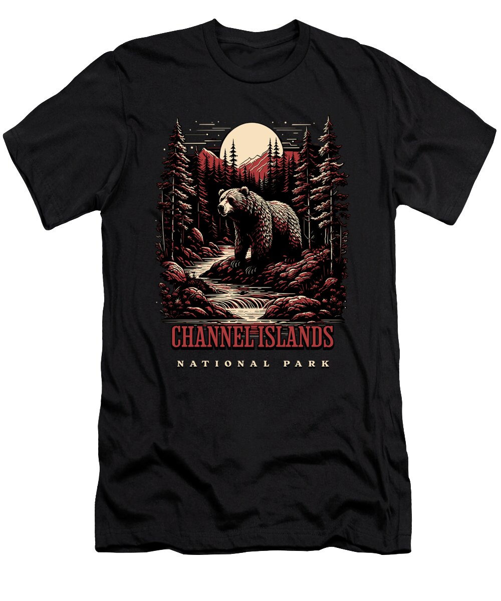 1 Channel Islands National Park Inspired Adventure Merchandise Maximus Designs T-Shirt