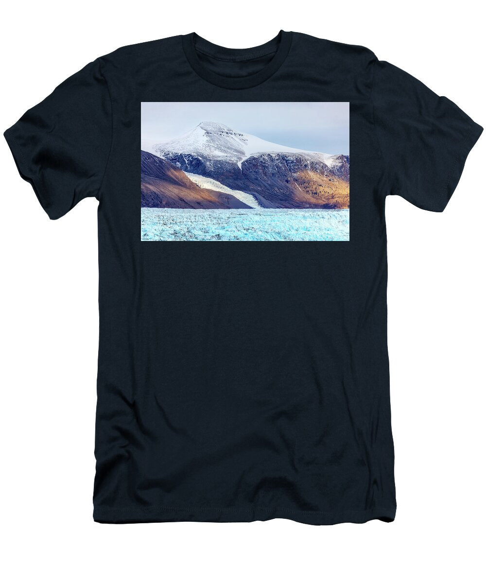 1 Closeup of the Terminus of the Nunatak Glacier Jane Rix T-Shirt