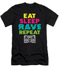 1 Clubbing Gift Music Lover Eat Sleep Rave Repeat DJ Gift Kanig Designs T-Shirt