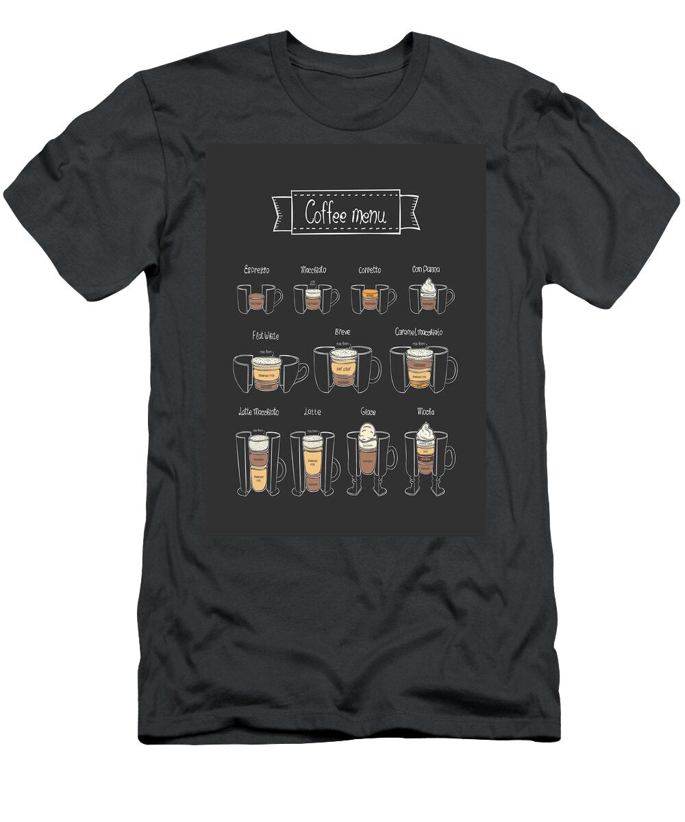 1 Coffee Menu Kelvin Johny T-Shirt