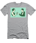 1 Couple Drinking Wine Csa Images T-Shirt