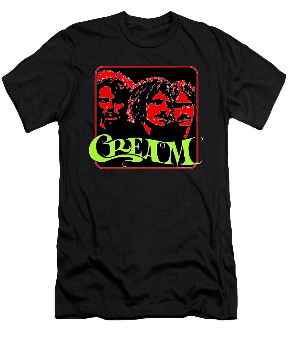 1 Cream Band Inered Dyernes T-Shirt