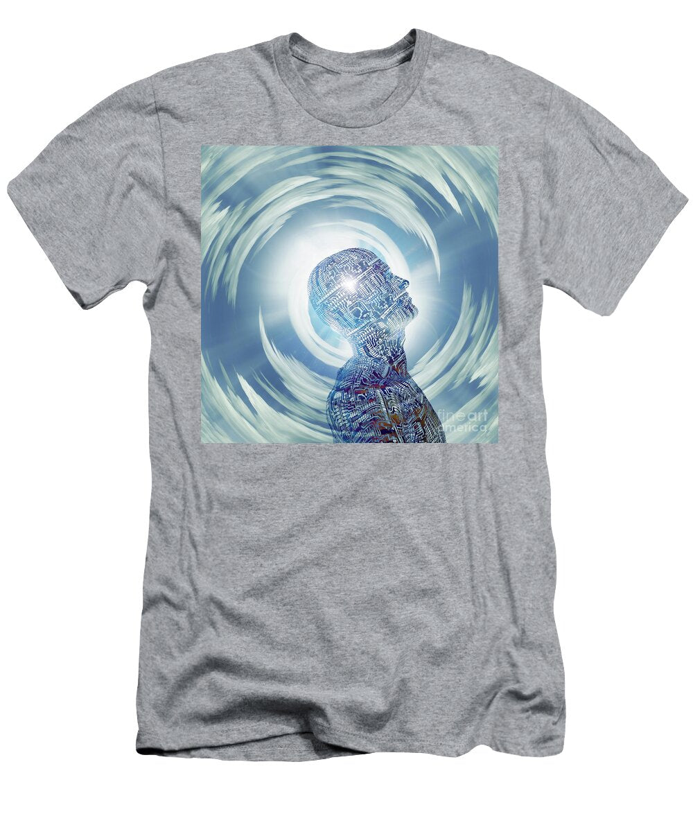 1 Cyborg Man Bruce Rolff T-Shirt
