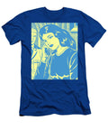 1 Dark Haired Woman on Telephone and Man in Background Csa Images T-Shirt