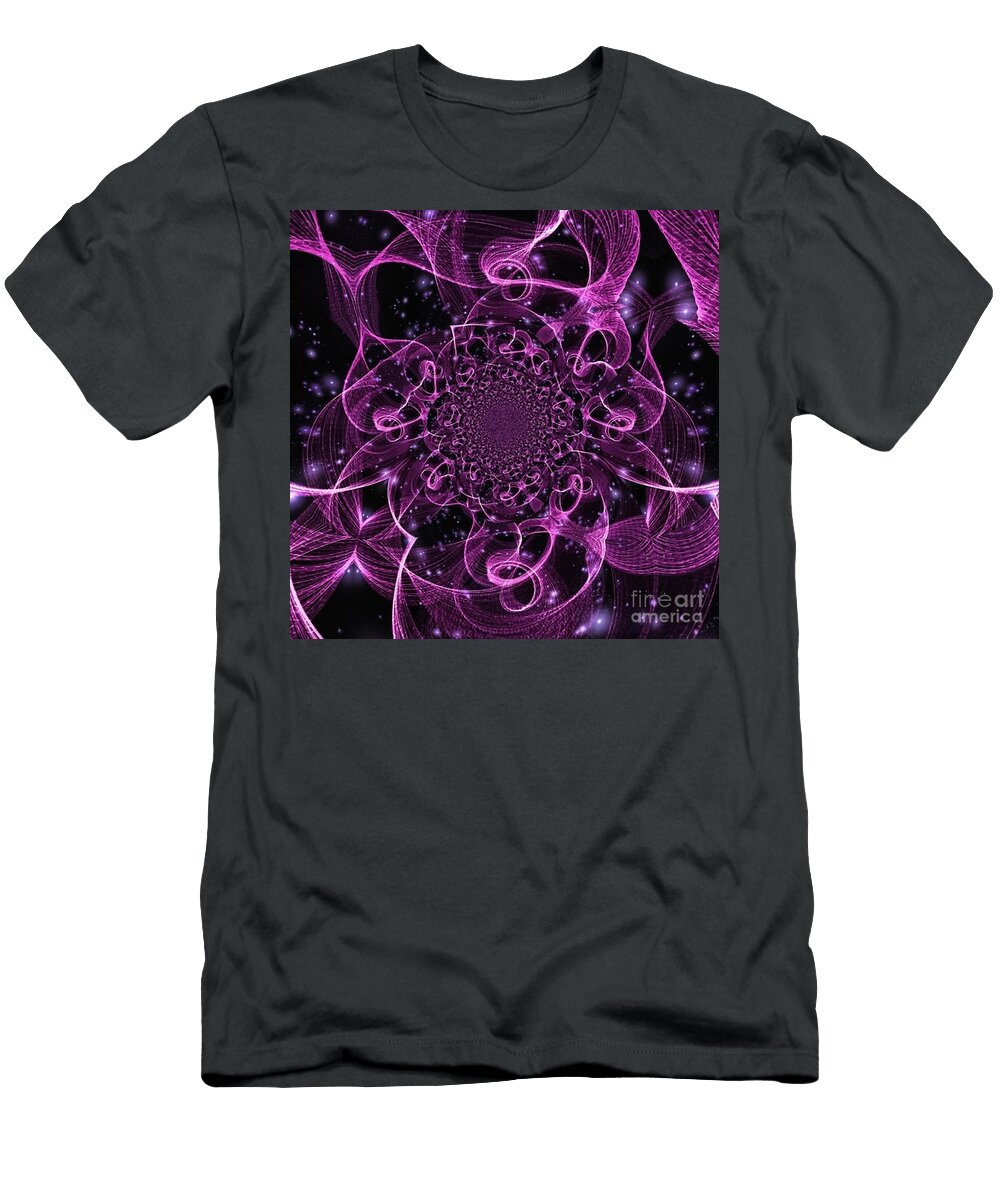 1 Digital Fractal Bruce Rolff T-Shirt
