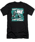 1 Dont Follow Me I Get Stuck Sledding Racer Snowmobile Riding Graphics Lab T-Shirt