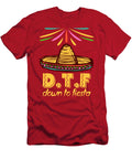 1 Down to Fiesta Happy Cinco De Mayo Day Cinco De Mayo Celebration Mexican Holiday Event Mounir Khalfouf T-Shirt