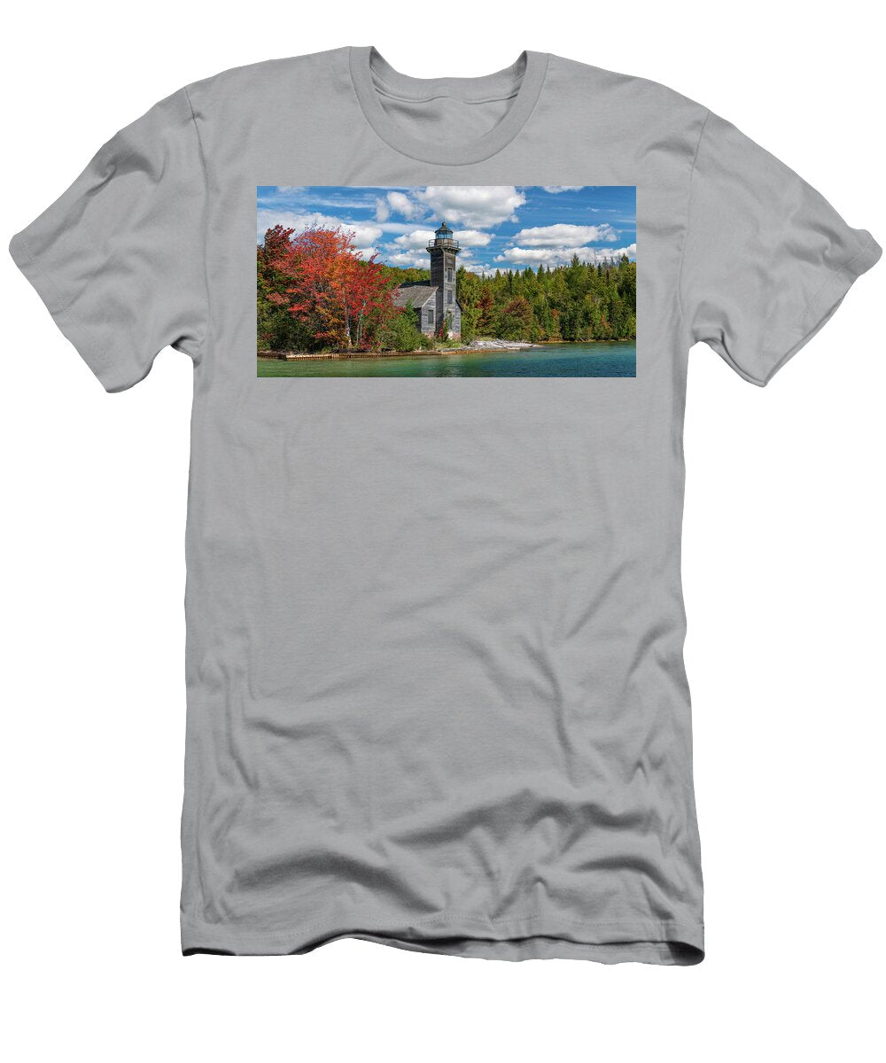1 East Channel Lighthouse Tim Trombley T-Shirt