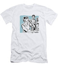 1 Female Office Worker on Telephone with Another Looking on From Water Cooler Csa Images T-Shirt
