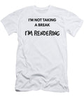 1 Film Editor Im Rendering Video Editor James C T-Shirt