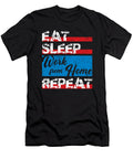 1 Funny Eat Sleep Work From Home Repeat Alexander Buelk T-Shirt