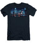 1 Futuristic Cityscape At Night Mango Art T-Shirt