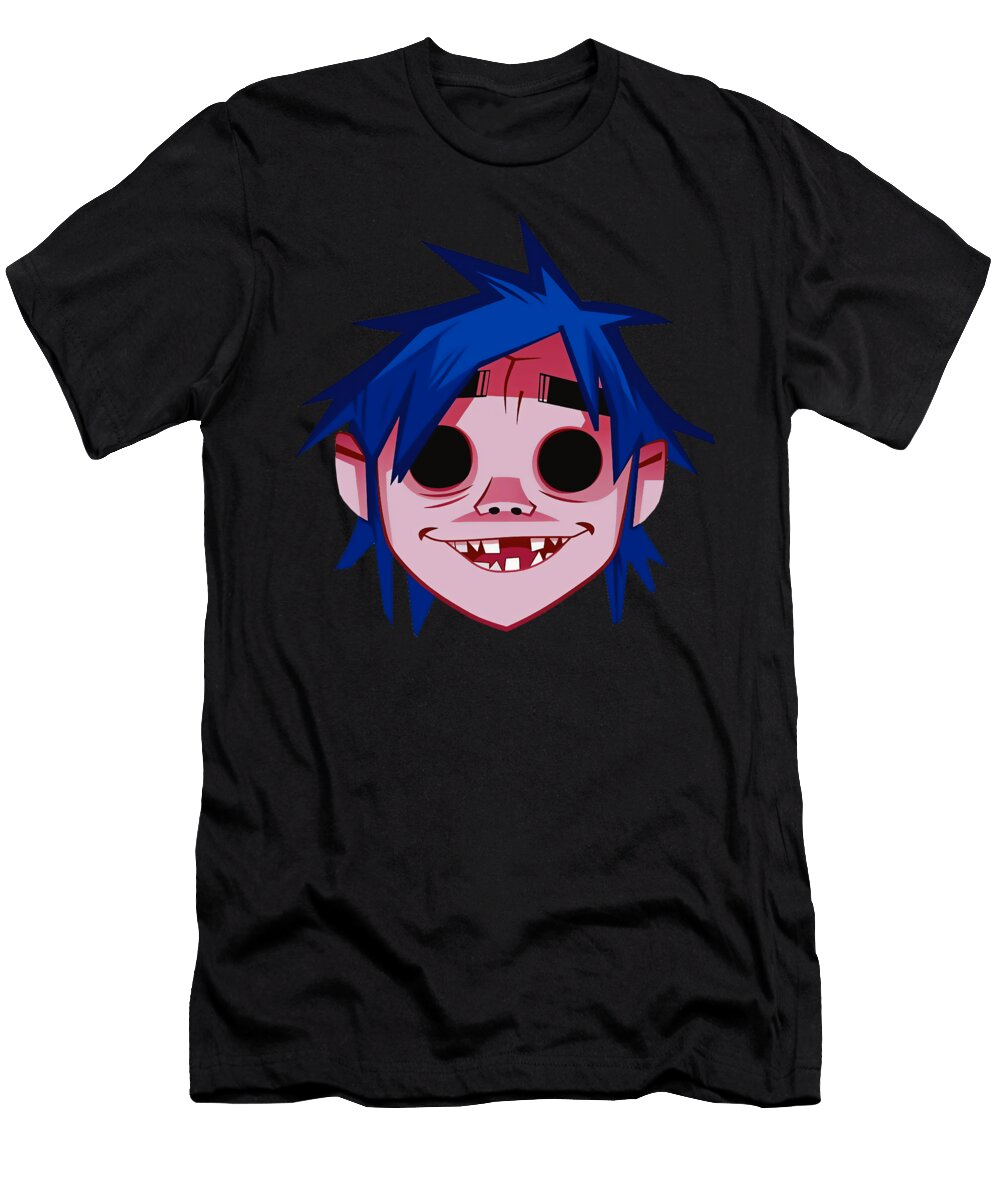 1 Gorillaz 2d Jordy Walls T-Shirt